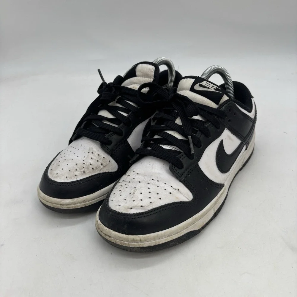 Nike Dunk Low Panda Shoes Womens 7.5 Black White Athletic Sneaker DD1503-101